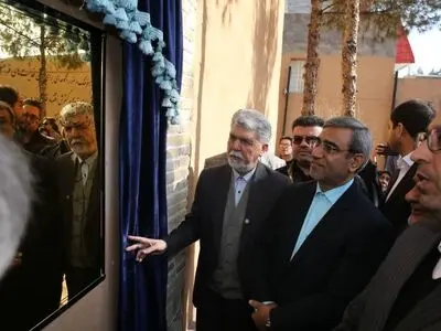 افتتاح و بهره‌برداری از گذر فرهنگ و هنر نیشابور