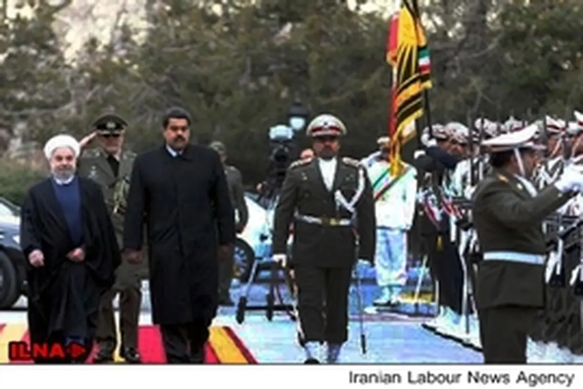 روحانی از رییس جمهور ونزوئلا استقبال کرد