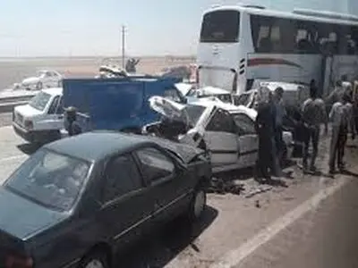 پنج کشته و زخمی در جریان تصادف مرگبار در مسیر رامهرمز به اهواز