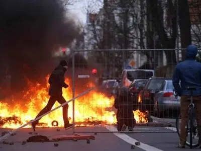 تظاهرات خشونت‌آمیز در آستانه «روز جهانی کارگر» در شرق آلمان 
