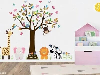 ایده‌هایی جذاب و کم هزینه برای تزئین دکوراسیون اتاق کودک 