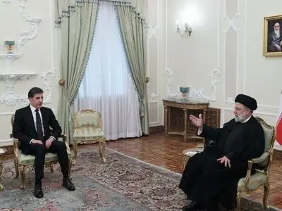 رئیسی با بارزانی دیدار کرد