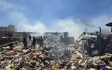 آتش‌سوزی گسترده انبار کارتن در شیراز مهار شد
