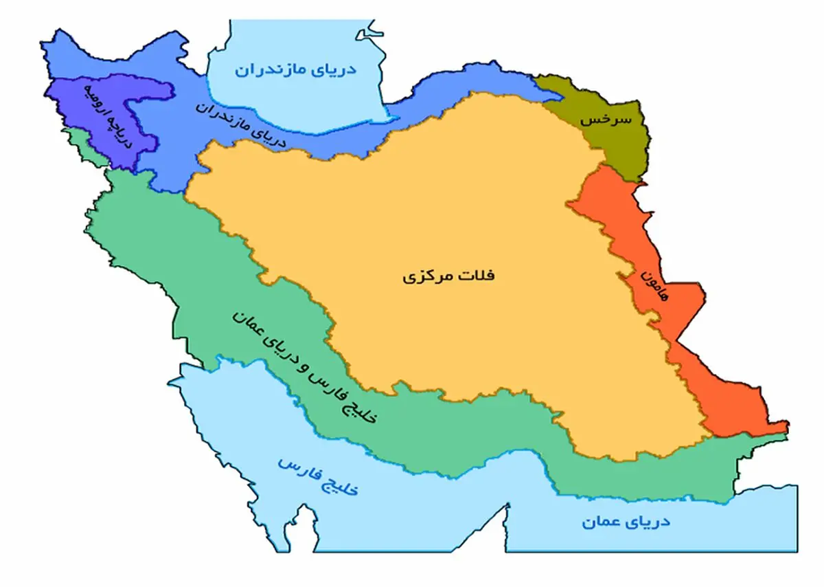 آخرین رقم بارندگی به تفکیک حوضه‌های آبریز کشور / وضعیت قرمز در حوضه مرزی شرق