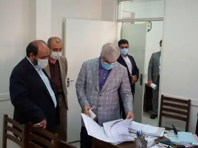 بازدید سرزده رییس کل دادگستری تهران از حوزه قضایی رباط کریم