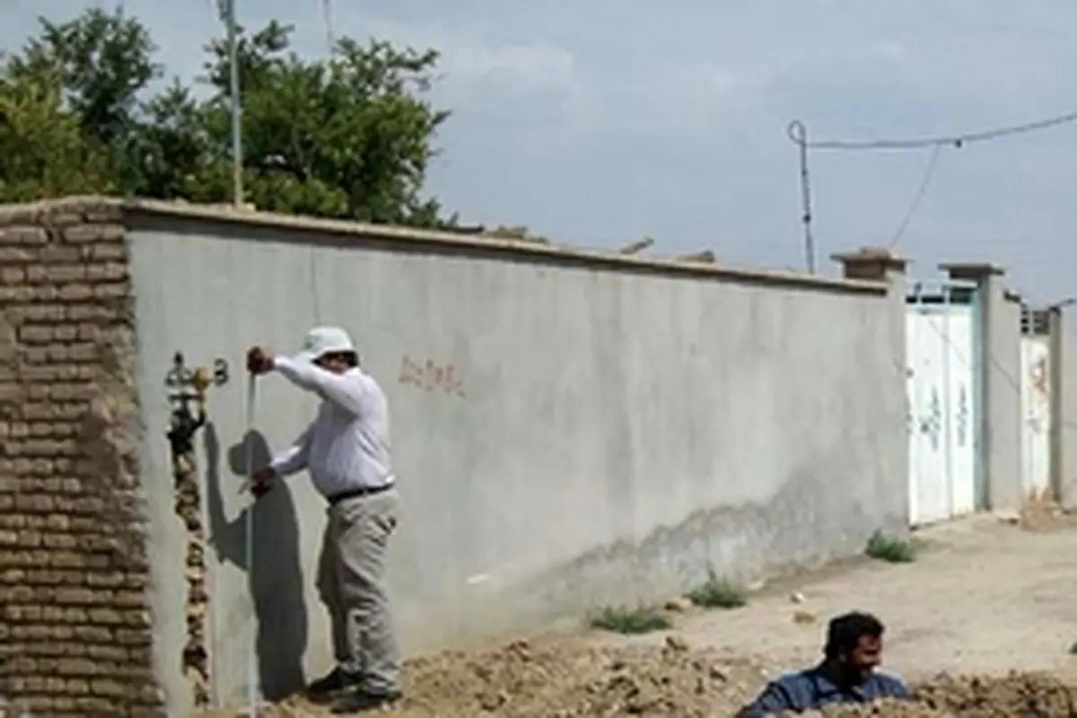 گازدار بودن ۲۵۶ روستای در کرمانشاه / عملیات گازرسانی به ۲۸۰ روستای استان