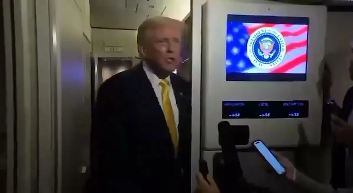 ترامپ خطاب به یک خبرنگار زن: ساکت باش خوک + فیلم