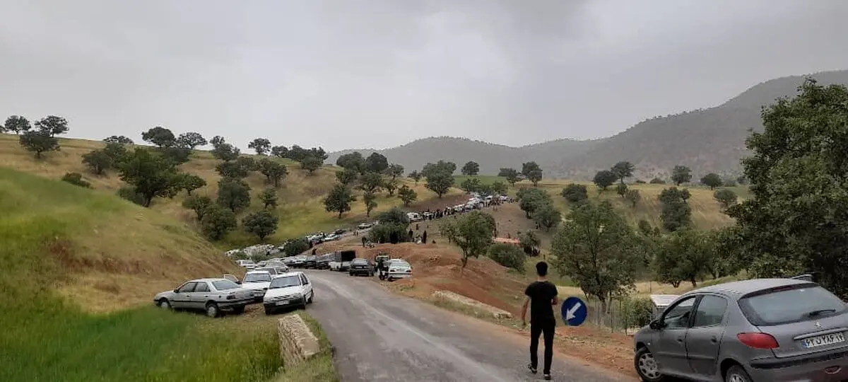فیلم لحظه سقوط اتوبوس گردشگران اصفهانی در جاده دزپارت