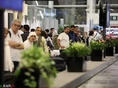 جابه‌جایی بیش از ۱۷ هزار مسافر با ۱۶۳ پرواز در فرودگاه بین‌المللی کیش