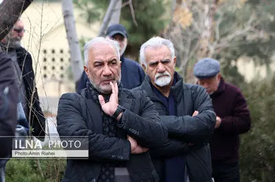 مراسم تشییع پیکر نظام الدین کیایی صدابردار پیشکسوت سینما