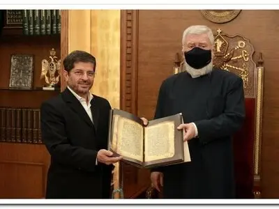 دیدار رایزن فرهنگی ایران در لبنان با رهبر ارامنه حوزه سیلیسی