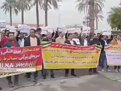 اعتراض کارگران پالایشگاه فجر جم: شرکت‌های واسطه برچیده شود