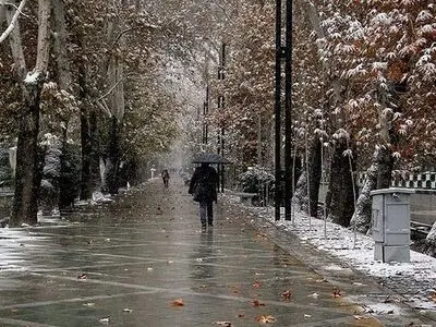 ورود برف و باران به استان مرکزی در روز پنجشنبه 