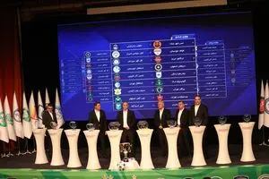 گزارش تصویری مراسم قرعه کشی بیست‌وششمین دوره لیگ برتر