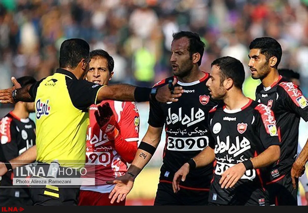 گزارش باشگاه پرسپولیس از شکست های این تیم با اشتباهات داوری