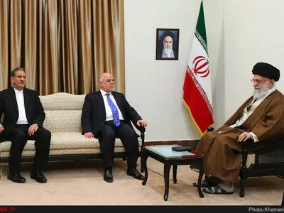 دیدار حیدر العبادی نخست‌وزیر عراق با مقام معظم رهبری