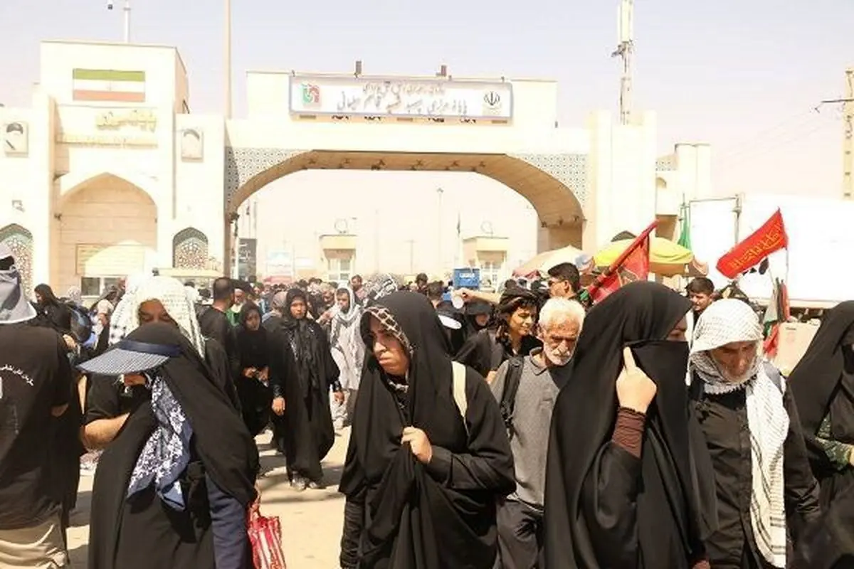 تردد بیش از ۱۸۰ هزار نفر در روزهای منتهی به عرفه از مرز مهران 