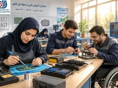 ارائه بیش از ۳۷۰ هزار نفرساعت آموزش مهارتی به گروه‌های آسیب‌پذیر جامعه در ۵ ماهه نخست سال ۱۴۰۵