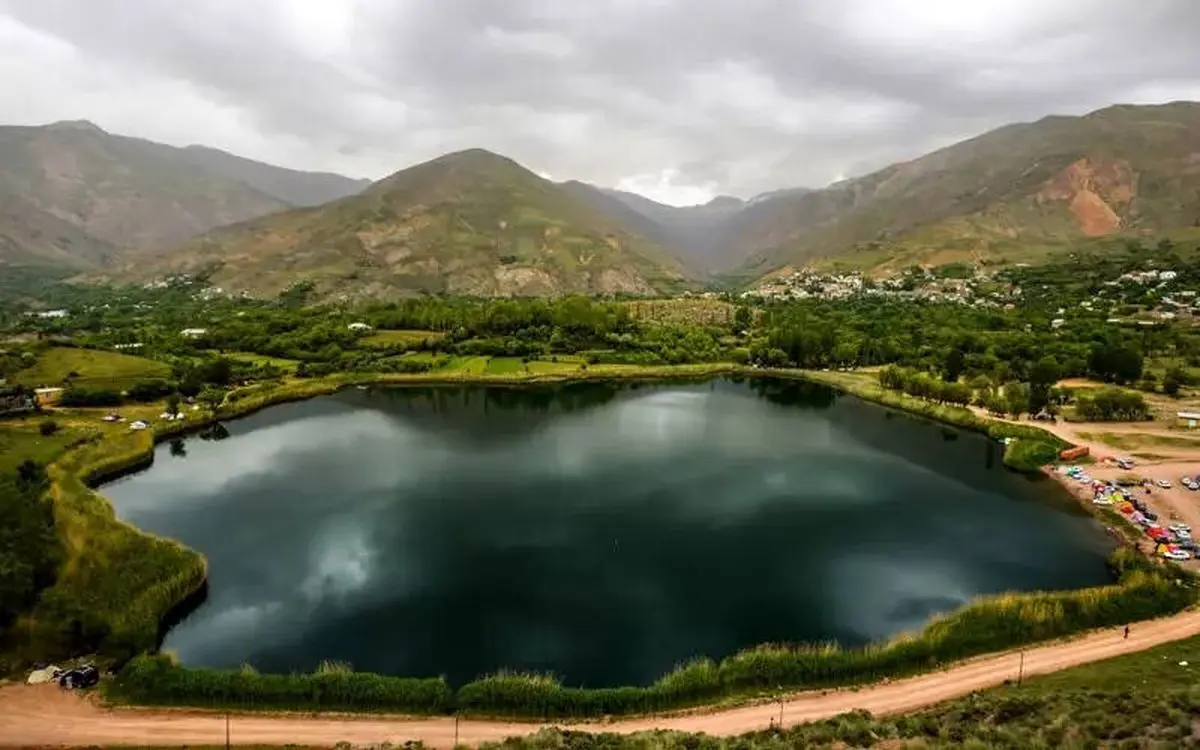 این دریاچه، بهشت بکر قزوین است 