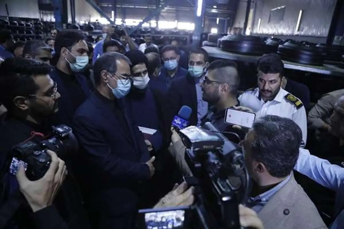 بازدید رئیس سازمان بازرسی از کارخانه لاستیک بارز