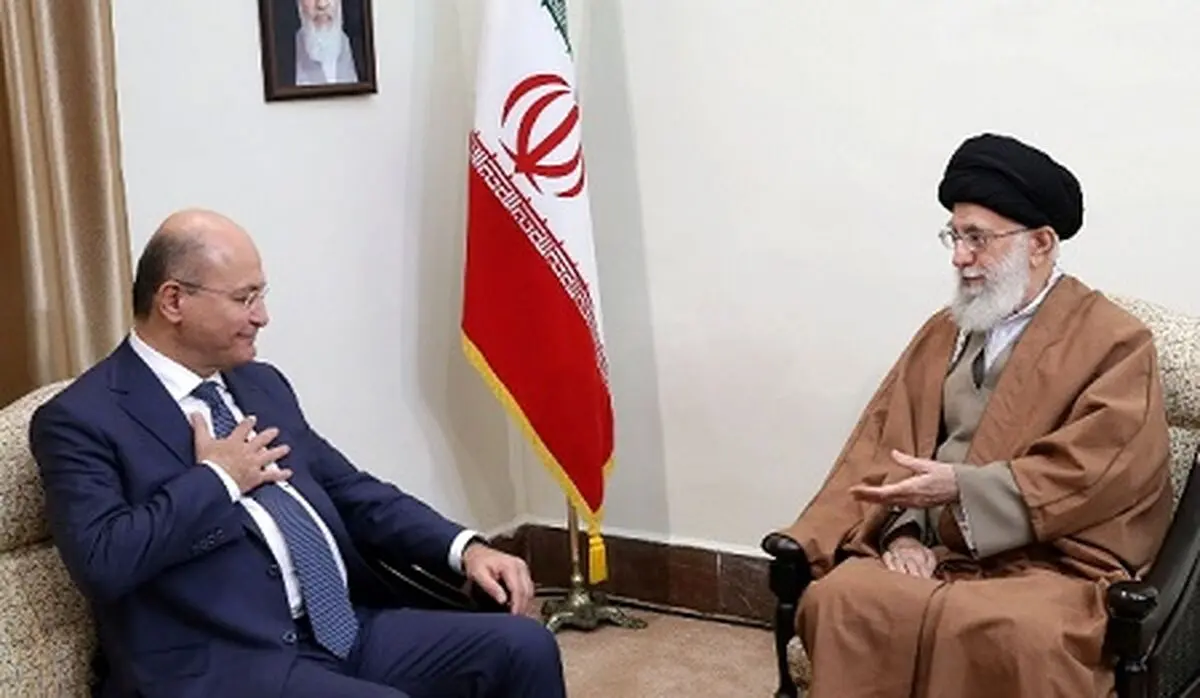 Supreme Leader receives Iraqi President