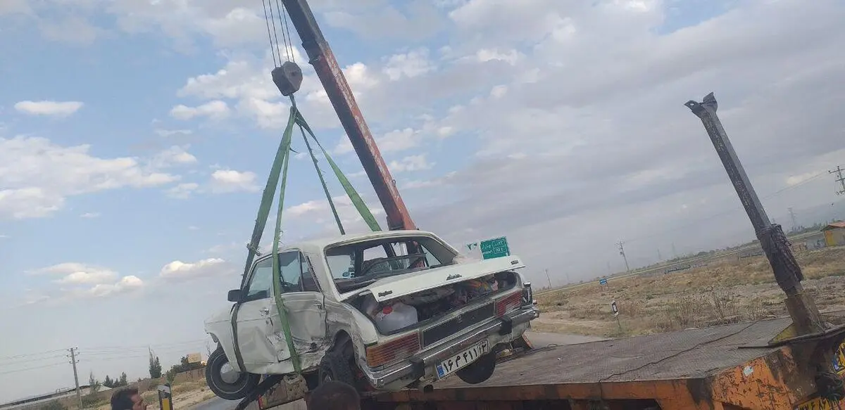 تصادف زنجیره ای در قوچان ۴ مصدوم بر جای گذاشت