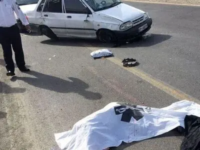 جاده کرمانشاه - صحنه مرگبارترین محور برای عابران پیاده  