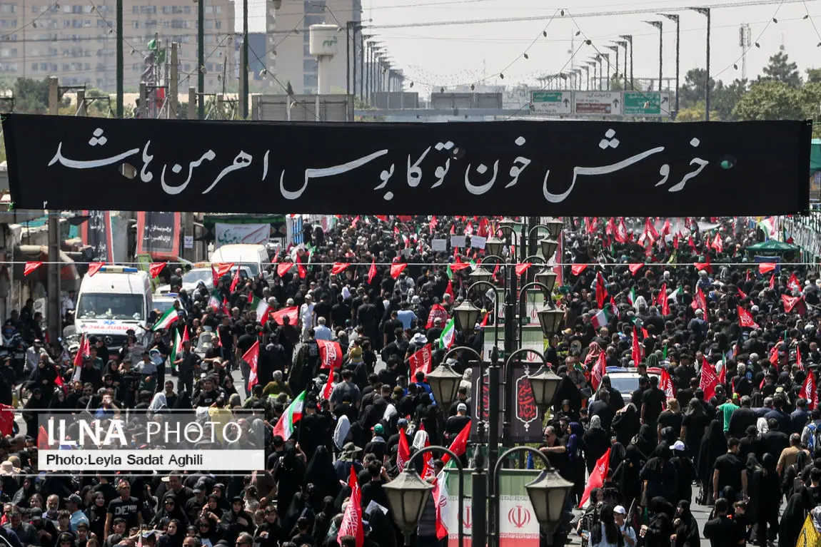 پیاده‌روی جاماندگان اربعین در تهران-2