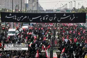 پیاده‌روی جاماندگان اربعین در تهران-2