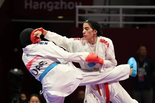 بازی های آسیایی هانگژو؛ دست گلشادنژاد به مدال نرسید/ کاراته کای ایران چهارم شد 