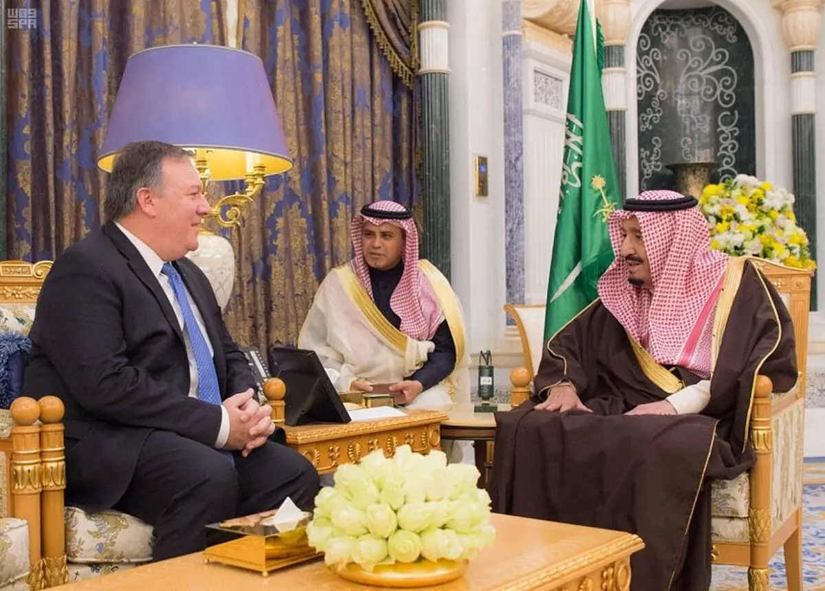 دیدار ملک سلمان با رئیس سازمان سیا