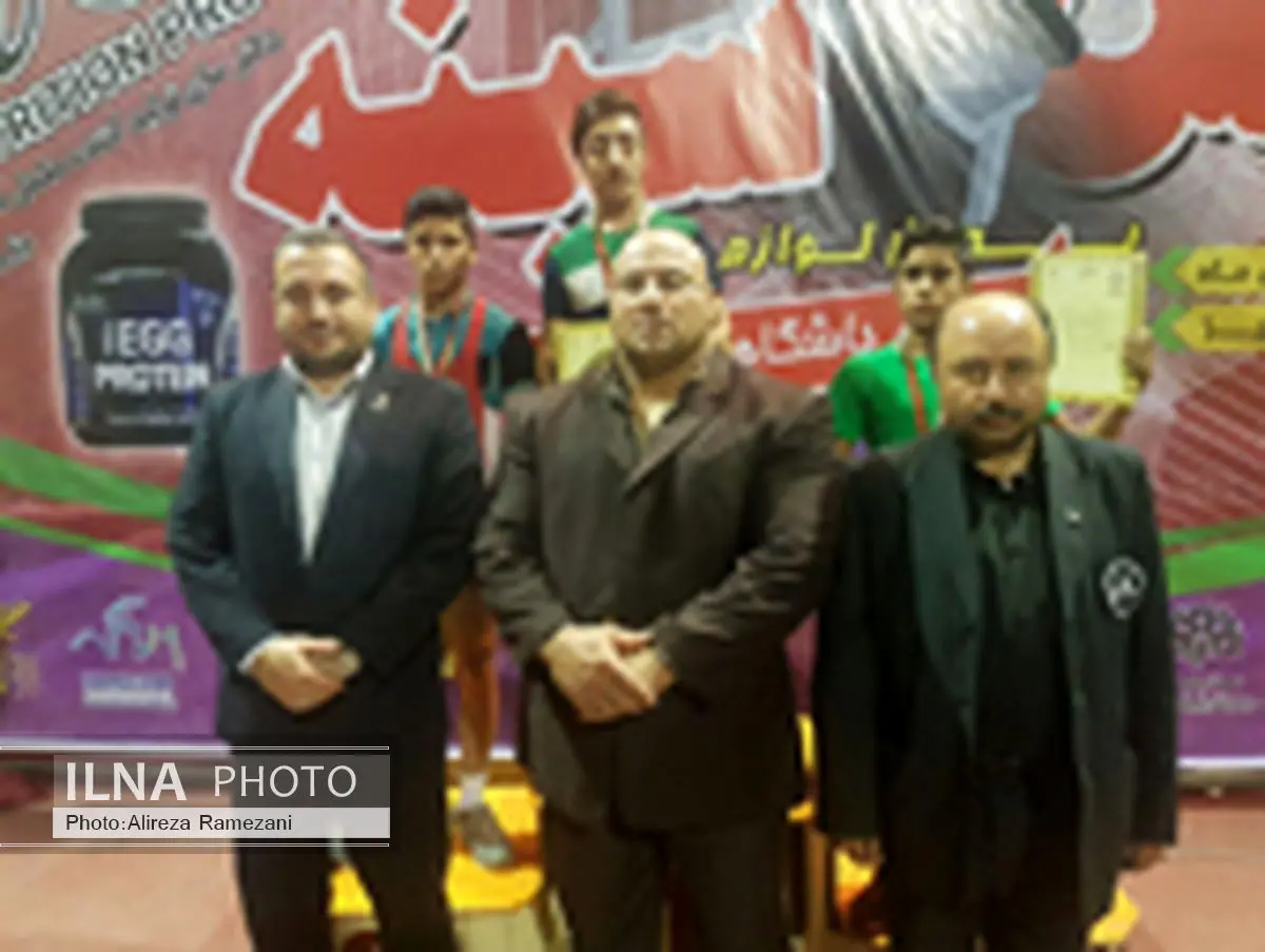 برترینهای پرس سینه قهرمانی کشور معرفی شدند