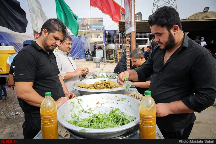 راهپیمایی اربعین از نجف تا کربلا