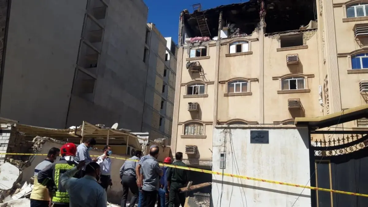 انفجار گاز در کیان‌شهر اهواز