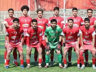 نایب قهرمانی نوجوانان پرسپولیس با برد ۶گله