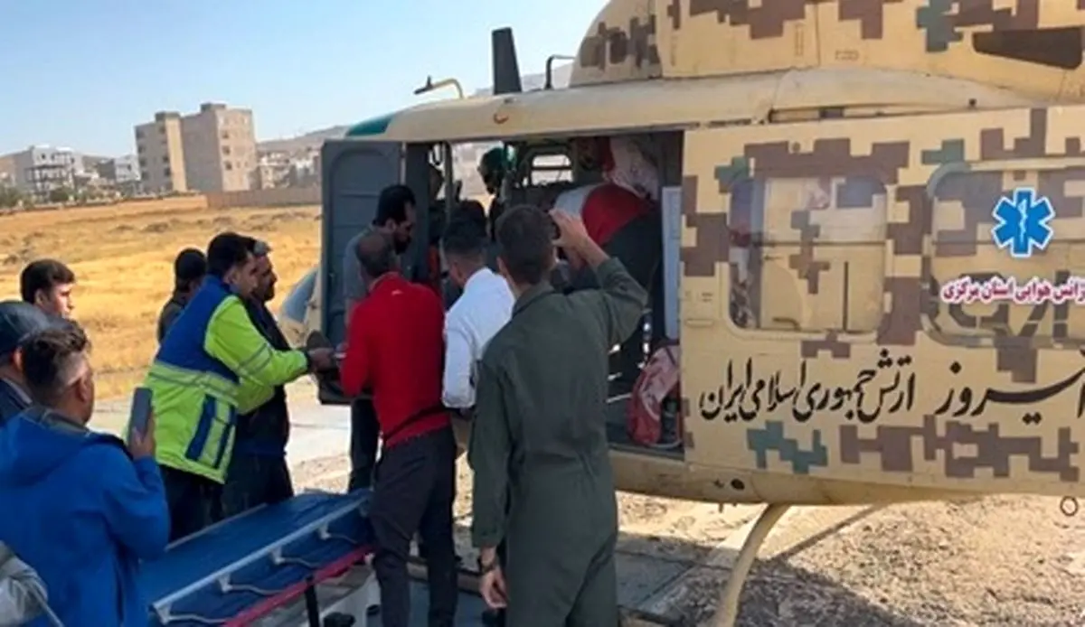  امداد رسانی به حادثه سقوط بالگرد در اشترانکوه به پایان رسید