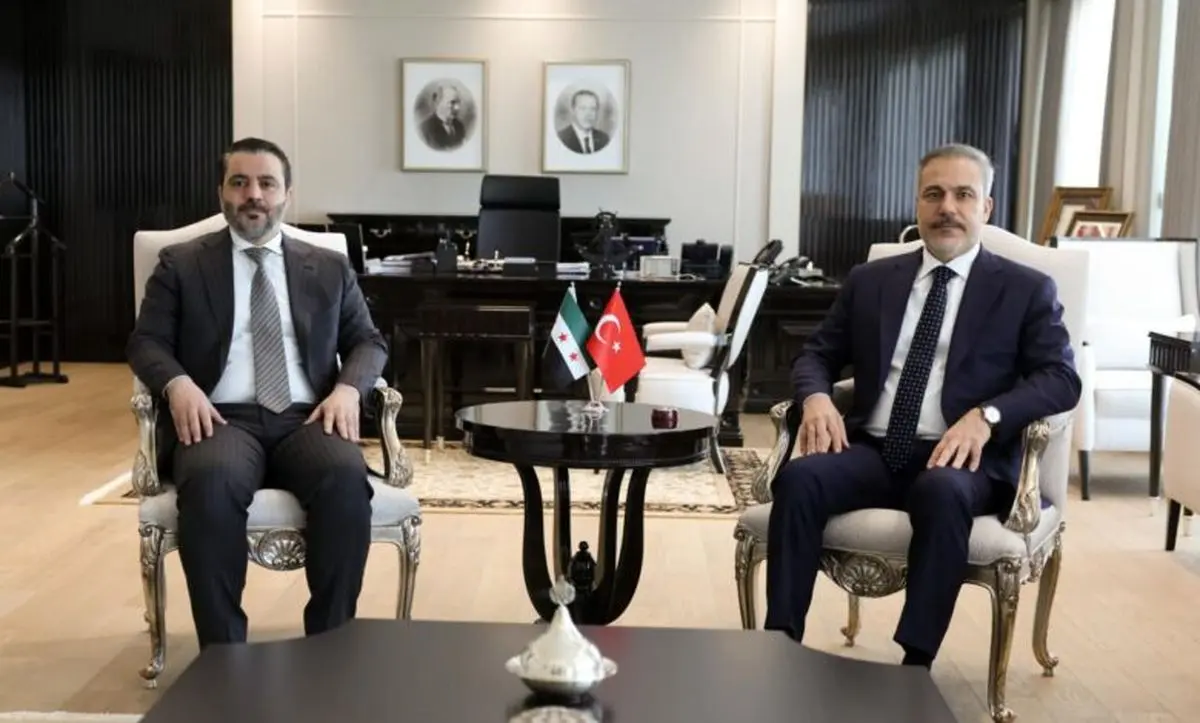 دیدار فیدان با وزرای خارجه سوریه و اردن