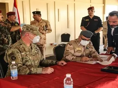 ائتلاف بین‌المللی از پایگاه التاجی در شمال بغداد خارج می‌شود