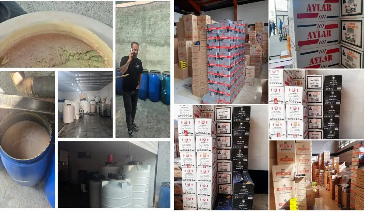 انهدام کارگاه تولید آبلیموی غیر‌مجاز و غیر بهداشتی در شیراز