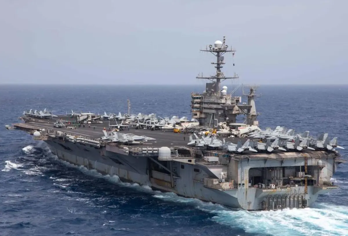 ناو هواپیمابر «ترومن» از منطقه خارج می‌شود