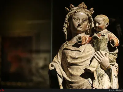 تصاویر آثار به نمایش درآمده از موزه لوور در تهران 