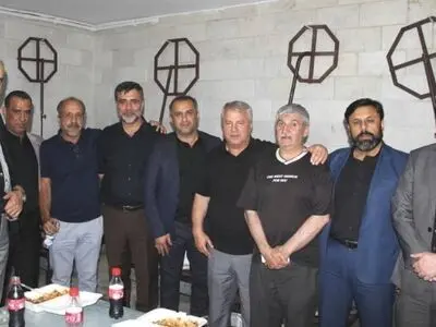 گابریل کالدرون در مراسم عزاداری محرم (عکس)