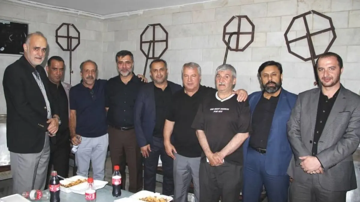 گابریل کالدرون در مراسم عزاداری محرم (عکس)