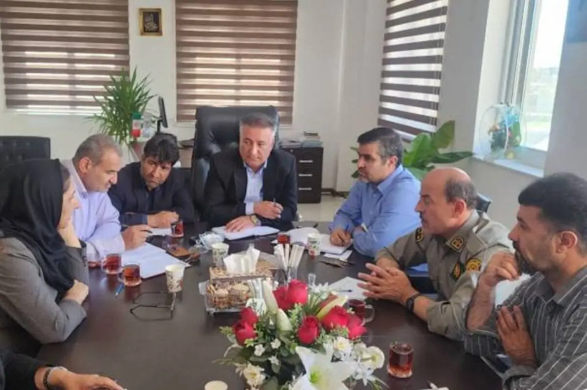 تشکیل جلسه مدیریت بحران در اداره کل حفاظت محیط زیست استان کردستان