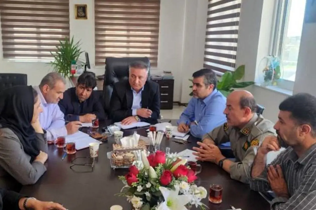 تشکیل جلسه مدیریت بحران در اداره کل حفاظت محیط زیست استان کردستان