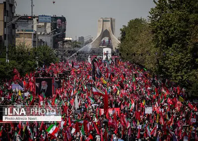 مراسم تشییع پیکر مطهر رهبر شهید انقلاب / 7