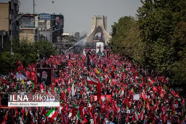 مراسم تشییع پیکر مطهر رهبر شهید انقلاب / 7