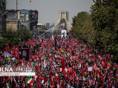 مراسم تشییع پیکر مطهر رهبر شهید انقلاب / 7