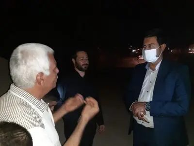 دستور ویژه فرماندار برای رفع مشکل آب و برق منطقه پاسداران  شادگان 