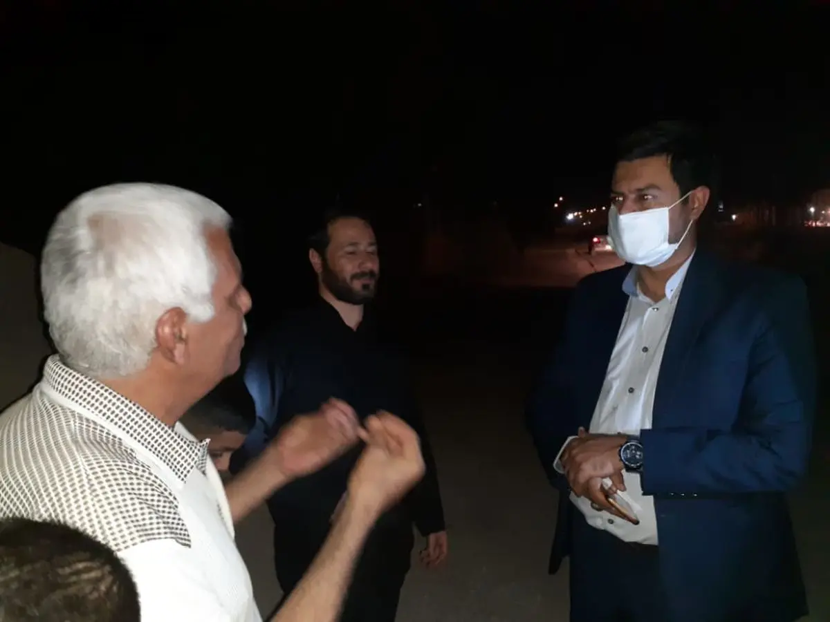 دستور ویژه فرماندار برای رفع مشکل آب و برق منطقه پاسداران شادگان